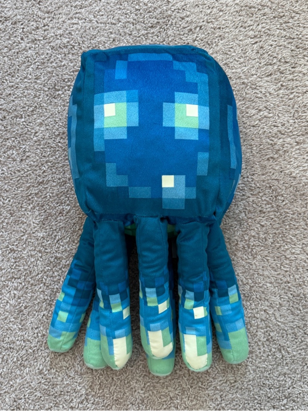 Minecraft Squid Glow-In-The-Dark Plush